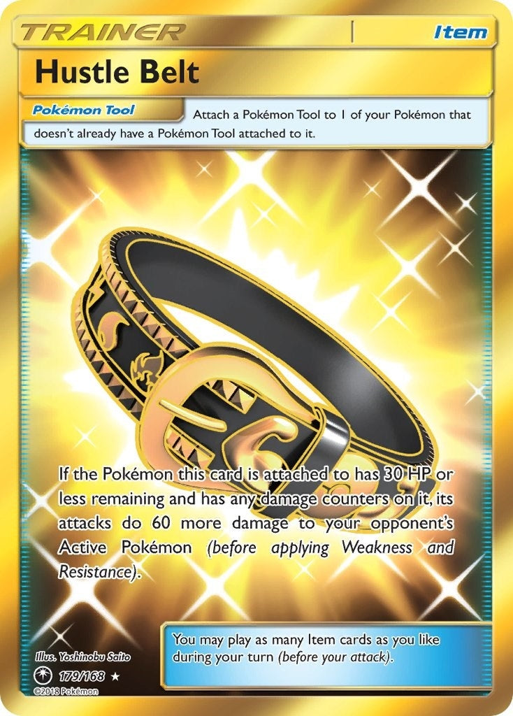 Image for Hustle Belt (Secret) (179/168) (SM - Celestial Storm) (CES) - Pokemon
