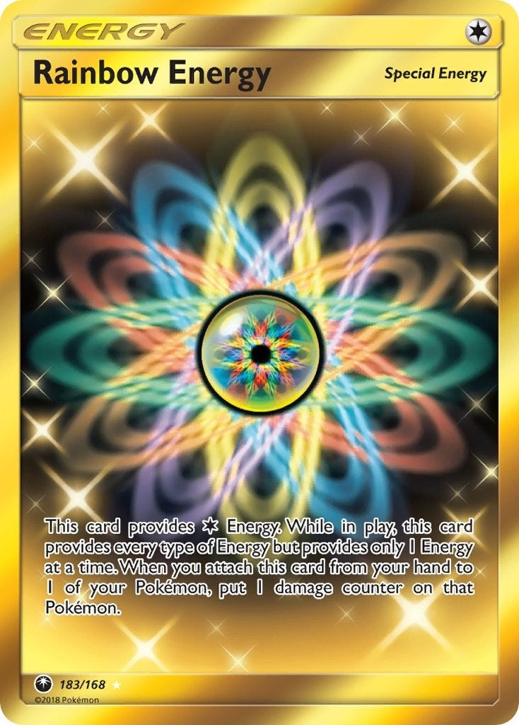 Image for Rainbow Energy (Secret) (183/168) (SM - Celestial Storm) (CES) - Pokemon