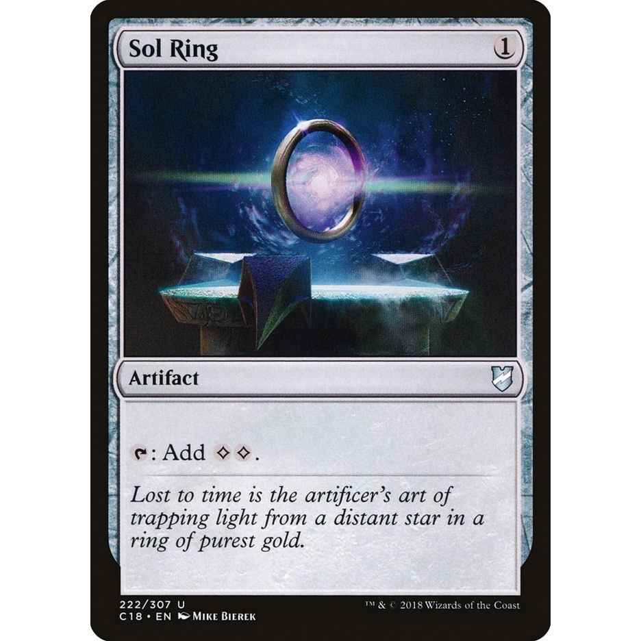 Sol Ring (222) (Commander 2018) - PokeBox USA