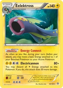 Image for Eelektross - 65/160 (Cosmos Holo) (065/160) (Blister Exclusives) - Pokemon