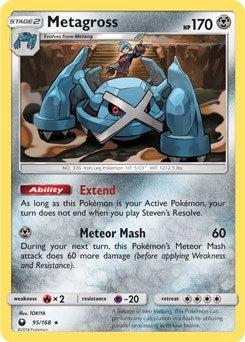 Image for Metagross - 95/168 (Prerelease Kit Exclusive) (095/168) (Deck Exclusives) (PR) - Pokemon