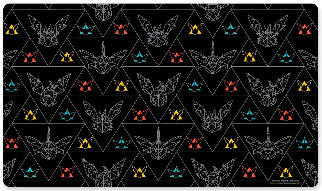 Image for Pokemon TCG: Faceted Vaporeon, Jolteon & Flareon Playmat - Playmats