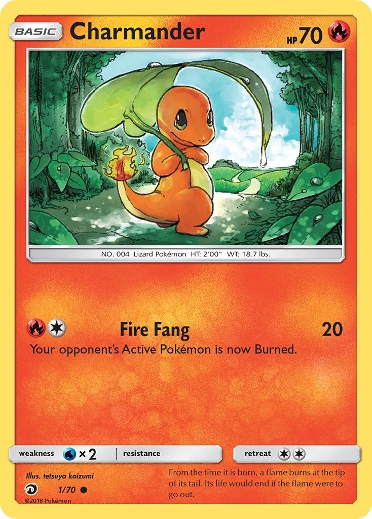Image for Charmander (1/70) (Dragon Majesty) (DRM) - Pokemon