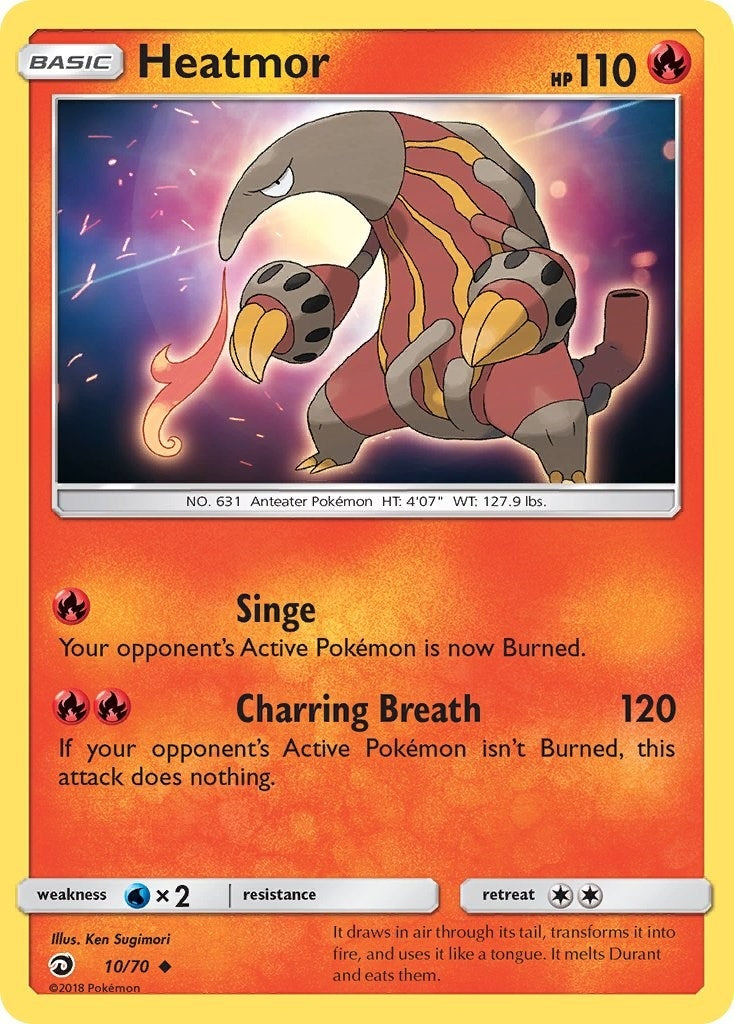 Image for Heatmor (10/70) (Dragon Majesty) (DRM) - Pokemon
