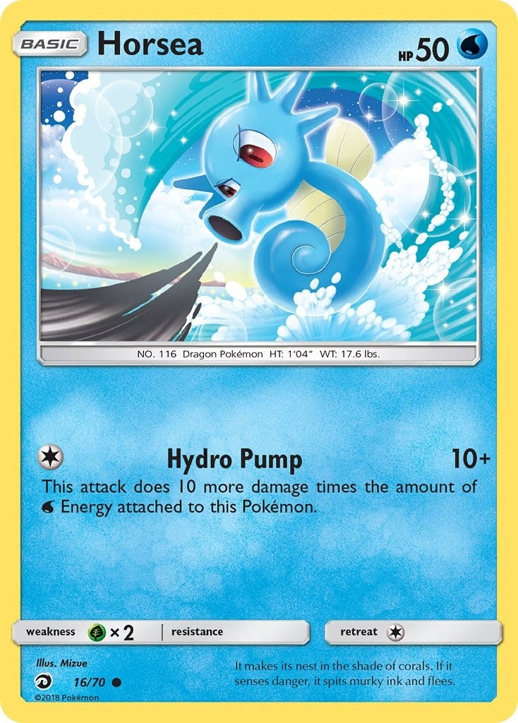 Image for Horsea (16) (16/70) (Dragon Majesty) (DRM) - Pokemon