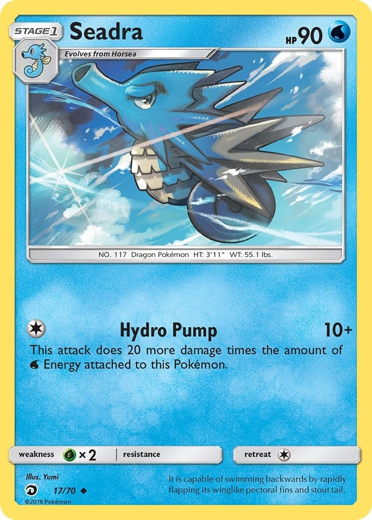Image for Seadra (17/70) (Dragon Majesty) (DRM) - Pokemon