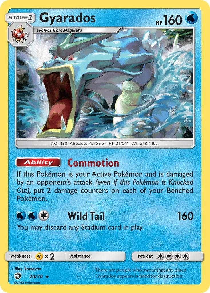 Image for Gyarados (20/70) (Dragon Majesty) (DRM) - Pokemon