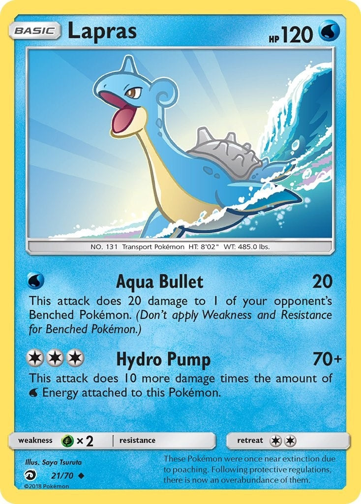 Image for Lapras (21/70) (Dragon Majesty) (DRM) - Pokemon