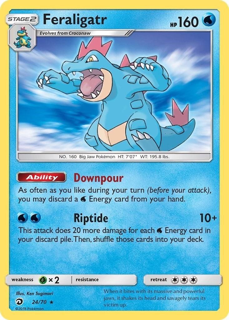 Image for Feraligatr (24/70) (Dragon Majesty) (DRM) - Pokemon