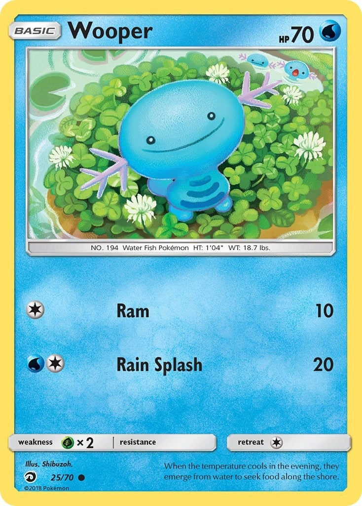 Image for Wooper (25/70) (Dragon Majesty) (DRM) - Pokemon