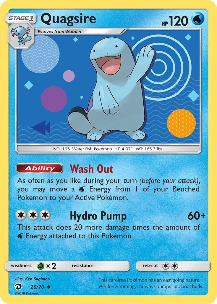 Image for Quagsire (26/70) (Dragon Majesty) (DRM) - Pokemon