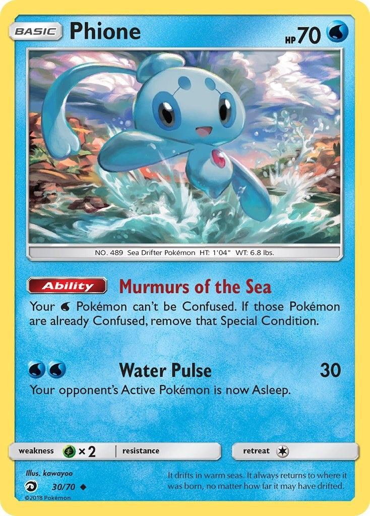 Image for Phione (30/70) (Dragon Majesty) (DRM) - Pokemon