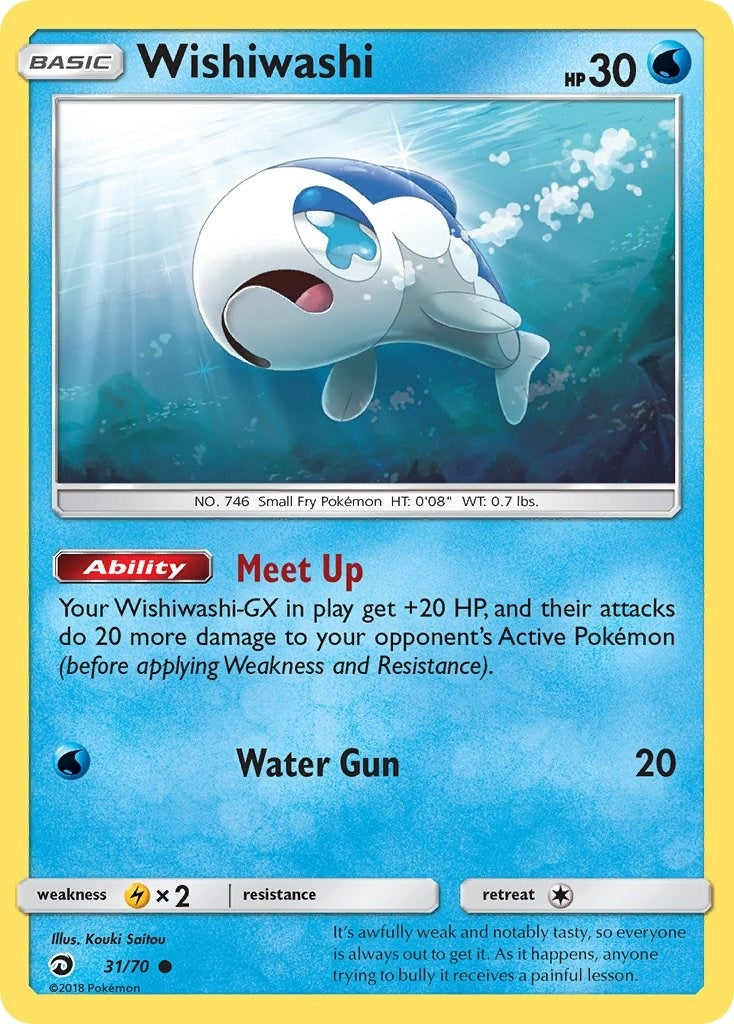 Image for Wishiwashi (31/70) (Dragon Majesty) (DRM) - Pokemon