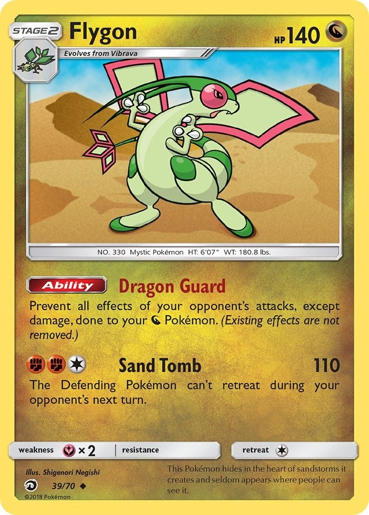Image for Flygon (39/70) (Dragon Majesty) (DRM) - Pokemon