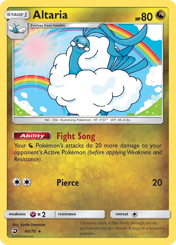 Image for Altaria (40/70) (Dragon Majesty) (DRM) - Pokemon