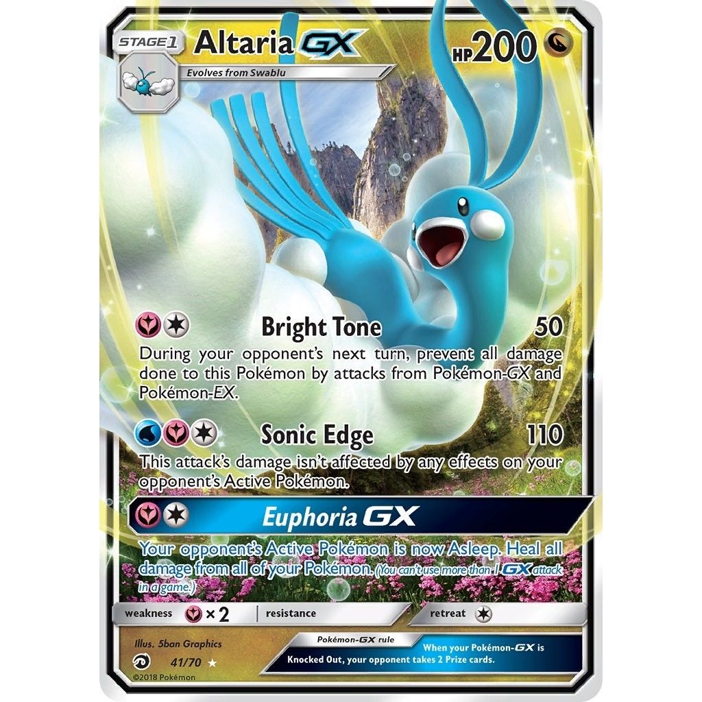 Image for Altaria GX (41/70) (Dragon Majesty) - Pokemon