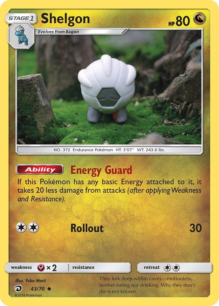 Image for Shelgon (43/70) (Dragon Majesty) (DRM) - Pokemon