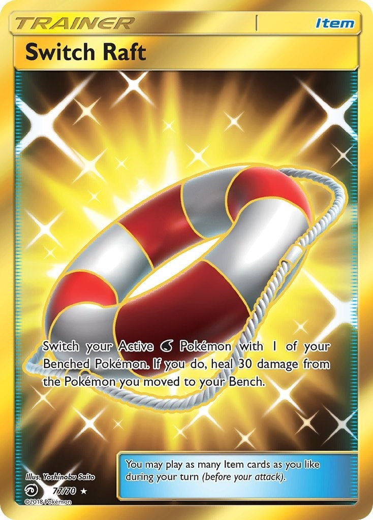 Image for Switch Raft (Secret) (77/70) (Dragon Majesty) (DRM) - Pokemon