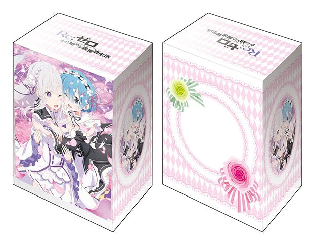 Image for Bushiroad Deck Holder Collection V2 Vol.433: Re:ZERO -Starting Life in Another World- - Emilia & Rem - Deck Boxes