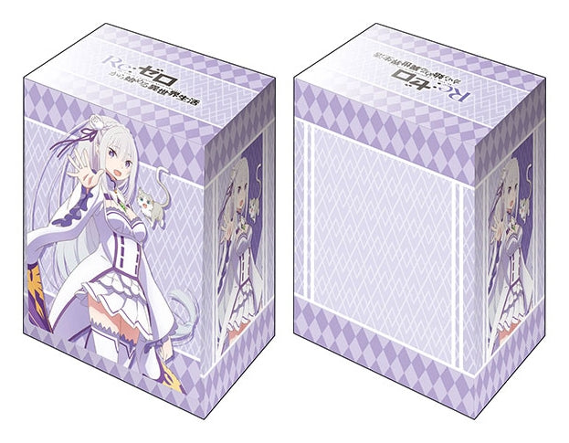 Image for Bushiroad Deck Holder Collection V2 Vol.435: Re:ZERO -Starting Life in Another World- - Emilia - Deck Boxes