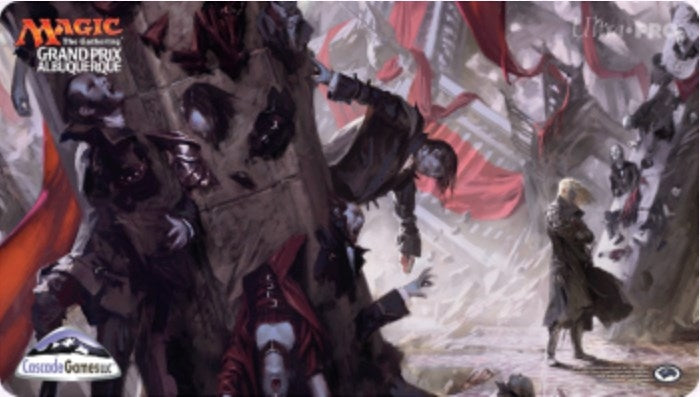 Image for Magic Grand Prix 2016 Playmat: Albuquerque - Declaration in Stone - Playmats