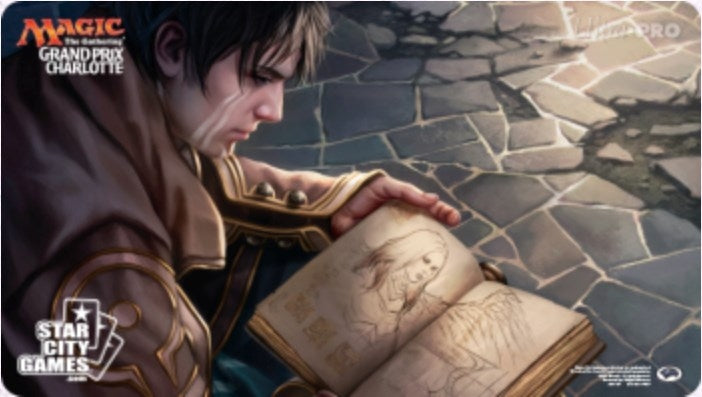 Image for Magic Grand Prix 2016 Playmat: Charlotte - Pore Over the Pages - Playmats