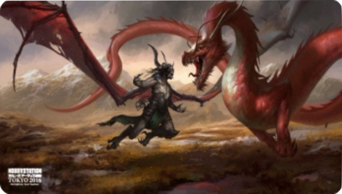 Image for Magic Grand Prix 2016 Playmat: Tokyo (Version 2) - Battle of Mud - Daarken Commissioned Artwork - Playmats