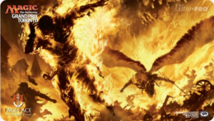 Image for Magic Grand Prix 2016 Playmat: Toronto - Fiery Temper - Playmats