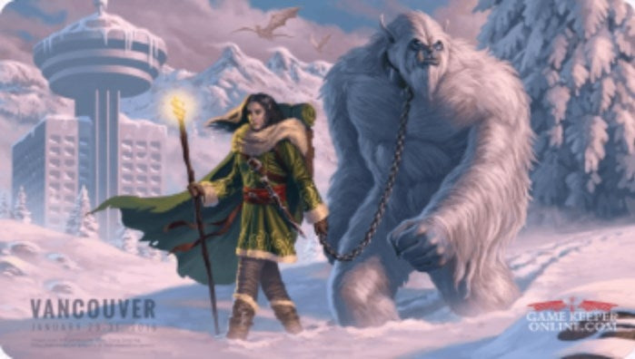 Image for Magic Grand Prix 2016 Playmat: Vancouver BC (Version 3) - Craig J Spearing Commissioned Artwork - Playmats