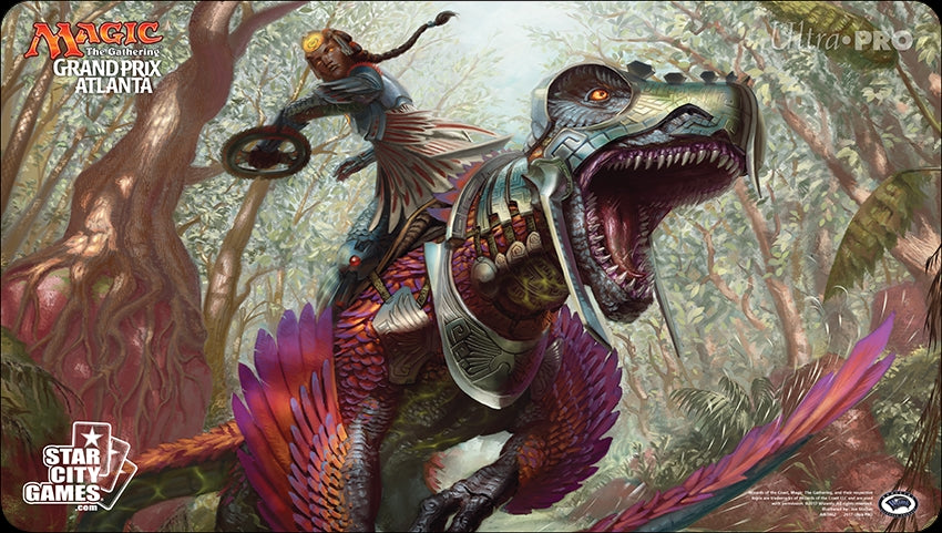 Image for Magic Grand Prix 2017 Playmat: Atlanta - Sun-Blessed Mount - Playmats