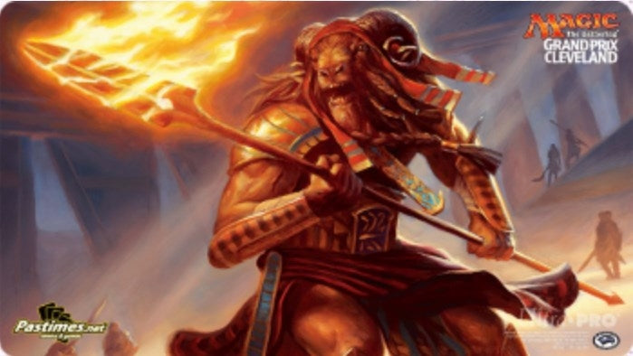 Image for Magic Grand Prix 2017 Playmat: Cleveland (Version 2) - Neheb, the Worthy - Playmats