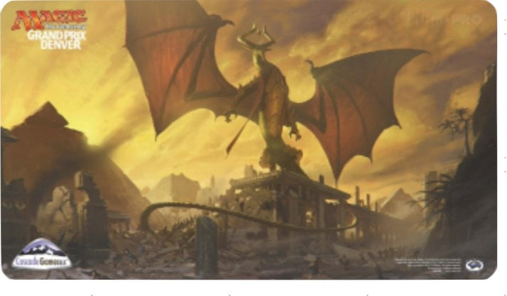 Image for Magic Grand Prix 2017 Playmat: Denver - Nicol Bolas Concept Art - Playmats