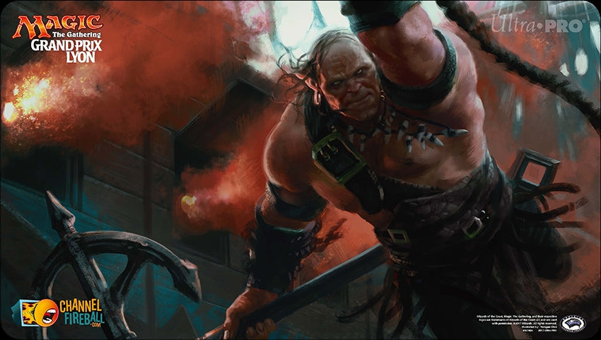 Image for Magic Grand Prix 2017 Playmat: Lyon (Version 3) - Headstrong Brute - Playmats