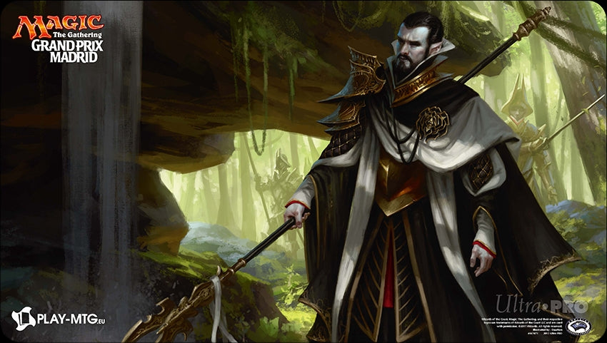 Image for Magic Grand Prix 2017 Playmat: Madrid (Version 1) - Mavren Fein, Dusk Apostle - Playmats