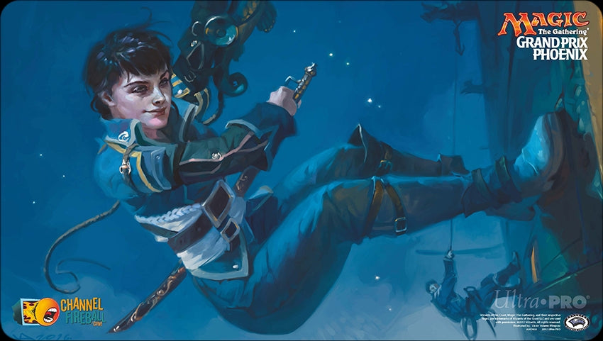 Image for Magic Grand Prix 2017 Playmat: Phoenix - Daring Saboteur - Playmats