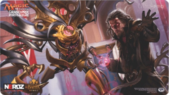 Image for Magic Grand Prix 2017 Playmat: Porto Alegre - Tezzeret's Touch - Playmats