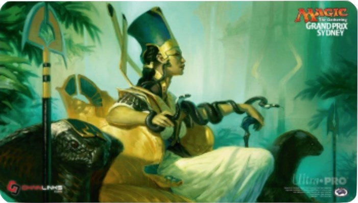 Image for Magic Grand Prix 2017 Playmat: Sydney (Version 1) - Hapatra, Vizier of Poisons - Playmats