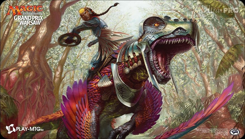 Image for Magic Grand Prix 2017 Playmat: Warsaw - Sun-Blessed Mount - Playmats