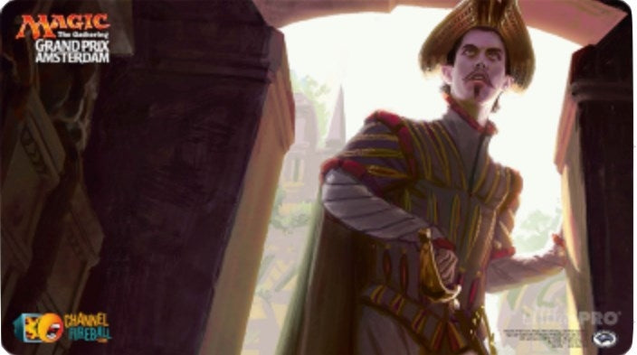 Image for Magic Grand Prix 2018 Playmat: Amsterdam (Version 1) - Dusk Legion Zealot - Playmats