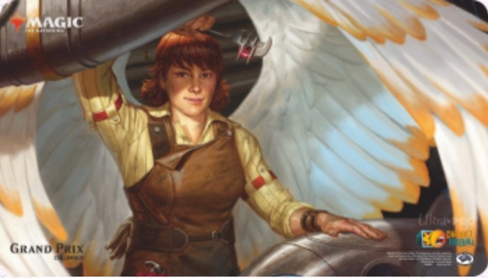 Image for Magic Grand Prix 2018 Playmat: Columbus (Version 2) - Tiana, Ship's Navigator - Playmats