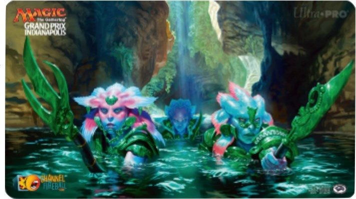 Image for Magic Grand Prix 2018 Playmat: Indianapolis (Version 1) - Aquatic Incursion - Playmats