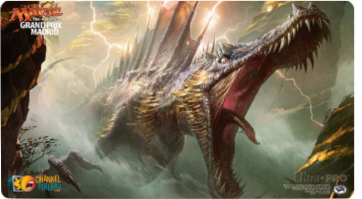 Image for Magic Grand Prix 2018 Playmat: Madrid (Version 1) - Etali, Primal Storm - Playmats