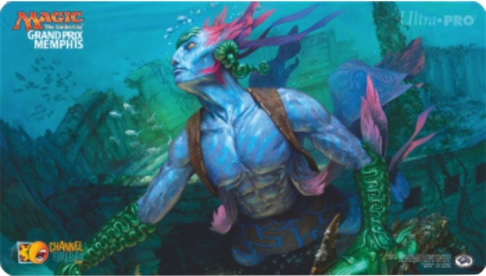 Image for Magic Grand Prix 2018 Playmat: Memphis - Seafloor Oracle - Playmats
