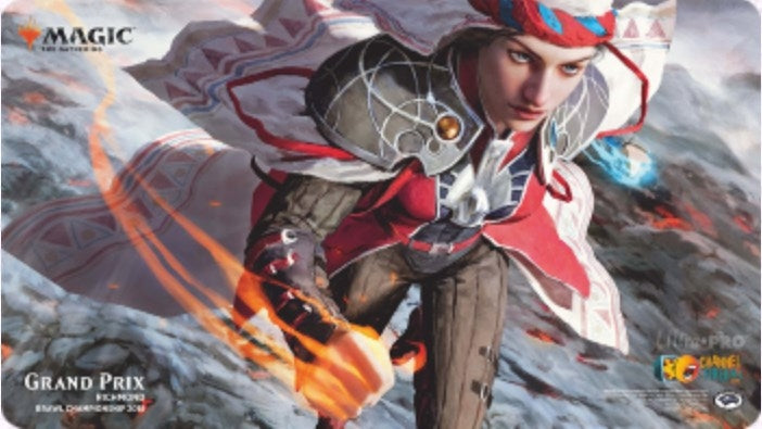 Image for Magic Grand Prix 2018 Playmat: Richmond Brawl Championship - Adeliz, the Cinder Wind - Playmats