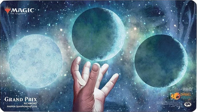 Image for Magic Grand Prix 2018 Playmat: Richmond Pauper - Ponder - Playmats