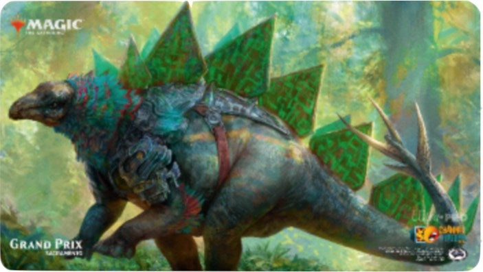 Image for Magic Grand Prix 2018 Playmat: Sacramento - Runic Armasaur - Playmats