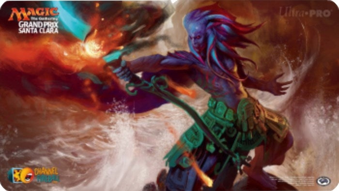 Image for Magic Grand Prix 2018 Playmat: Santa Clara (Version 2) - Spell Pierce - Playmats
