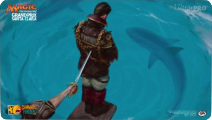 Image for Magic Grand Prix 2018 Playmat: Santa Clara (Version 3) - Walk the Plank - Playmats