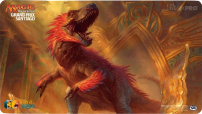 Image for Magic Grand Prix 2018 Playmat: Santiago (Version 3) - Wayward Swordtooth - Playmats