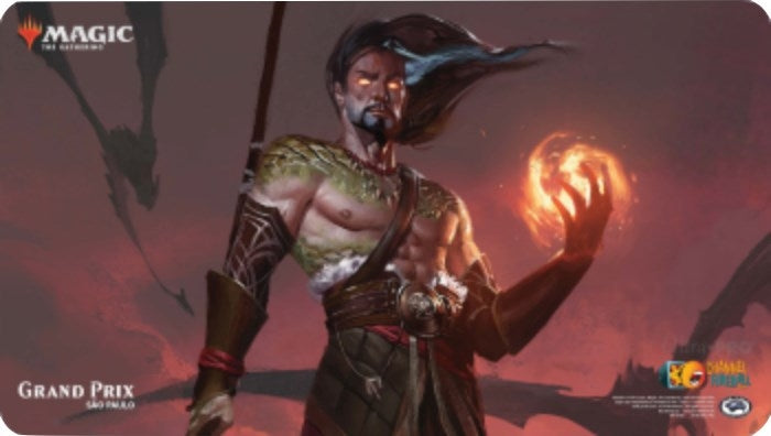 Image for Magic Grand Prix 2018 Playmat: Sao Paulo - Sarkhan, Fireblood - Playmats